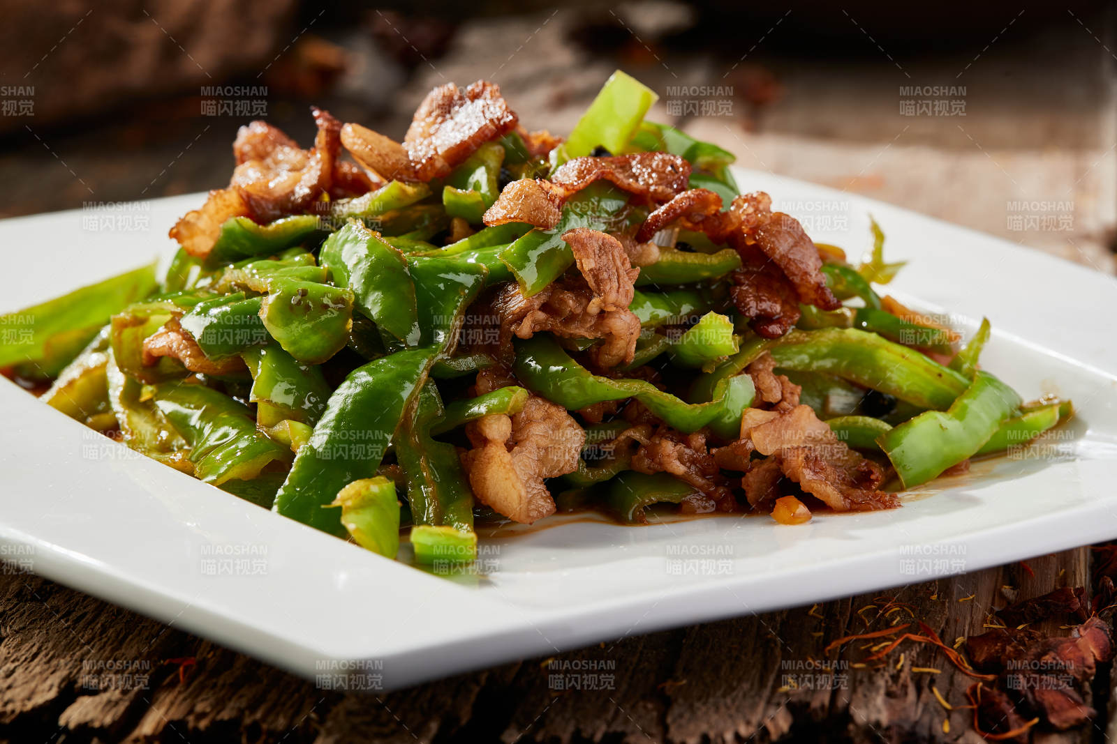 杭椒小炒五花肉图片