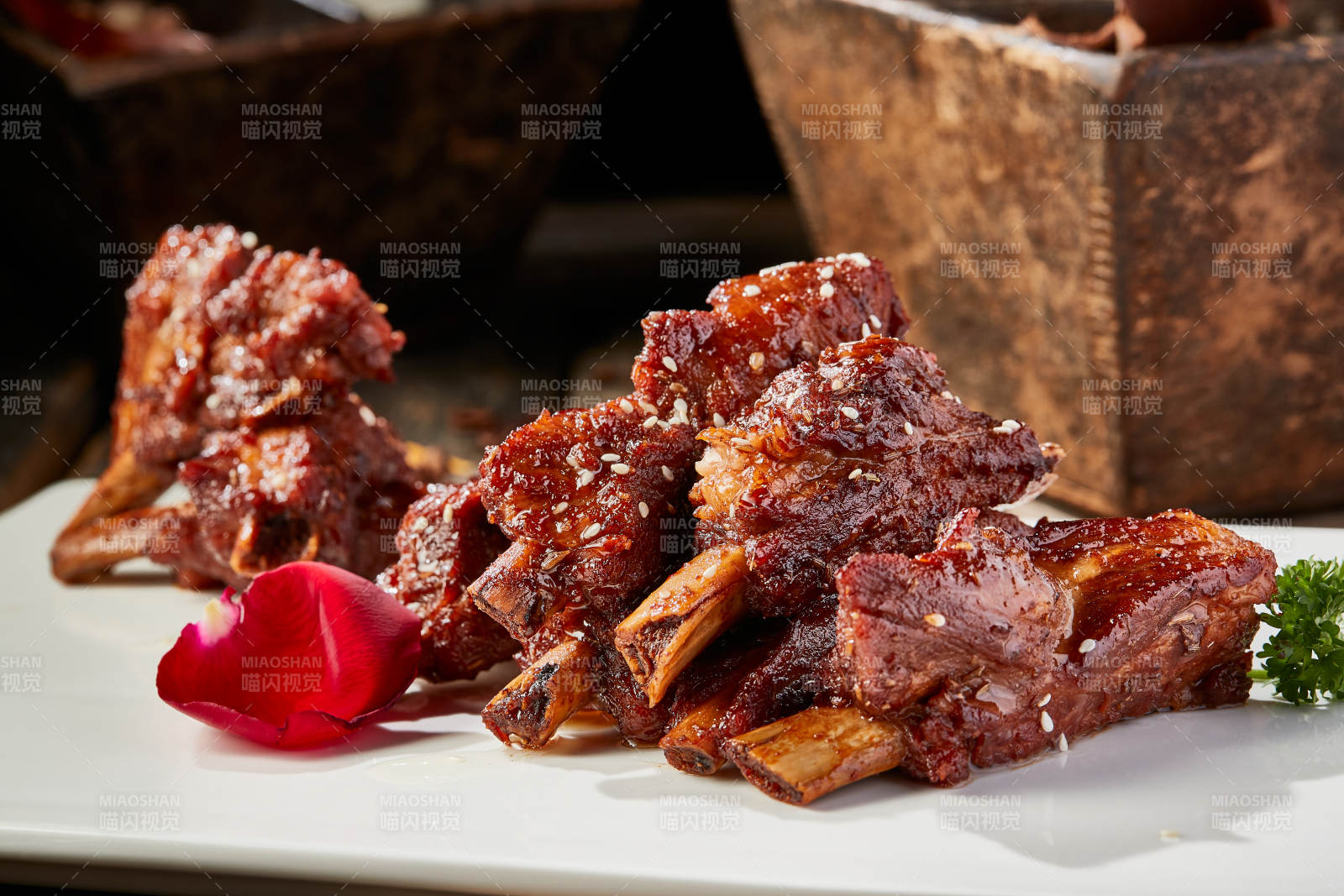 香炸猪肋排图片