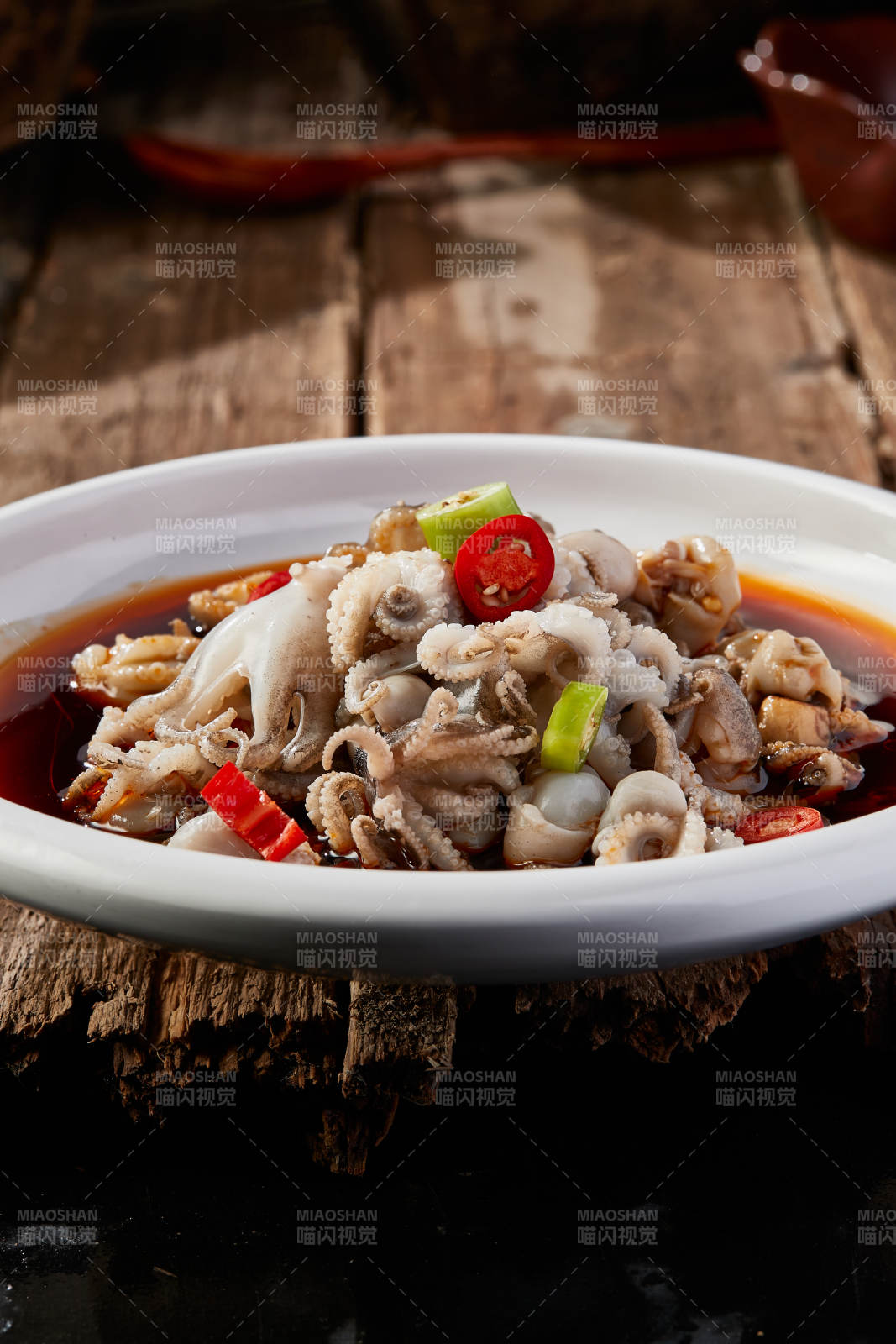 生淹海鲜小八爪图片