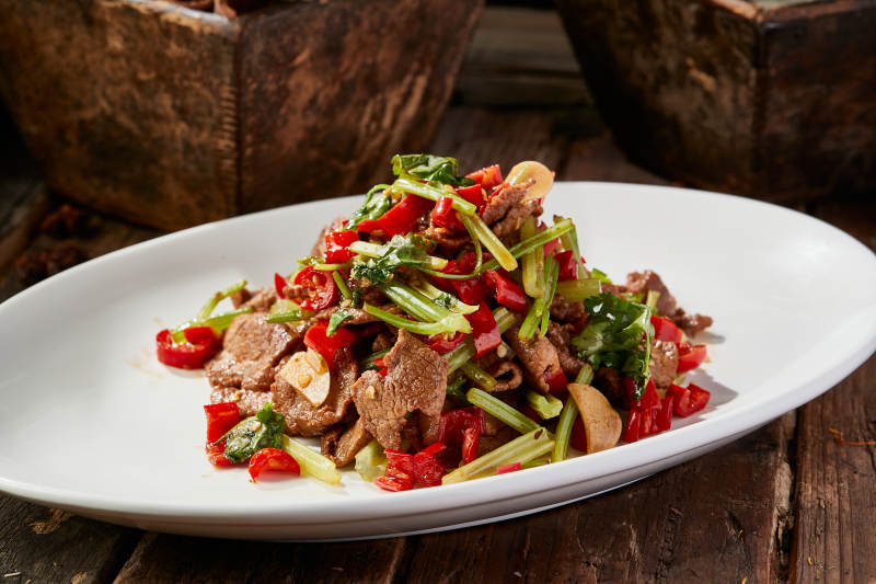 湘味小炒黄牛肉图片