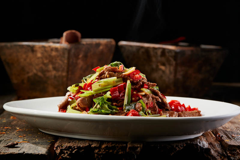 湘味小炒黄牛肉图片