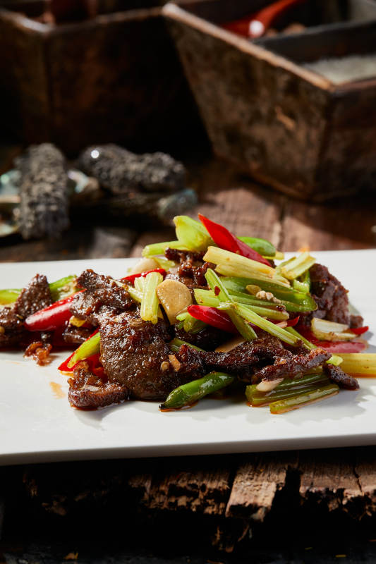 湘味小炒猪肝图片