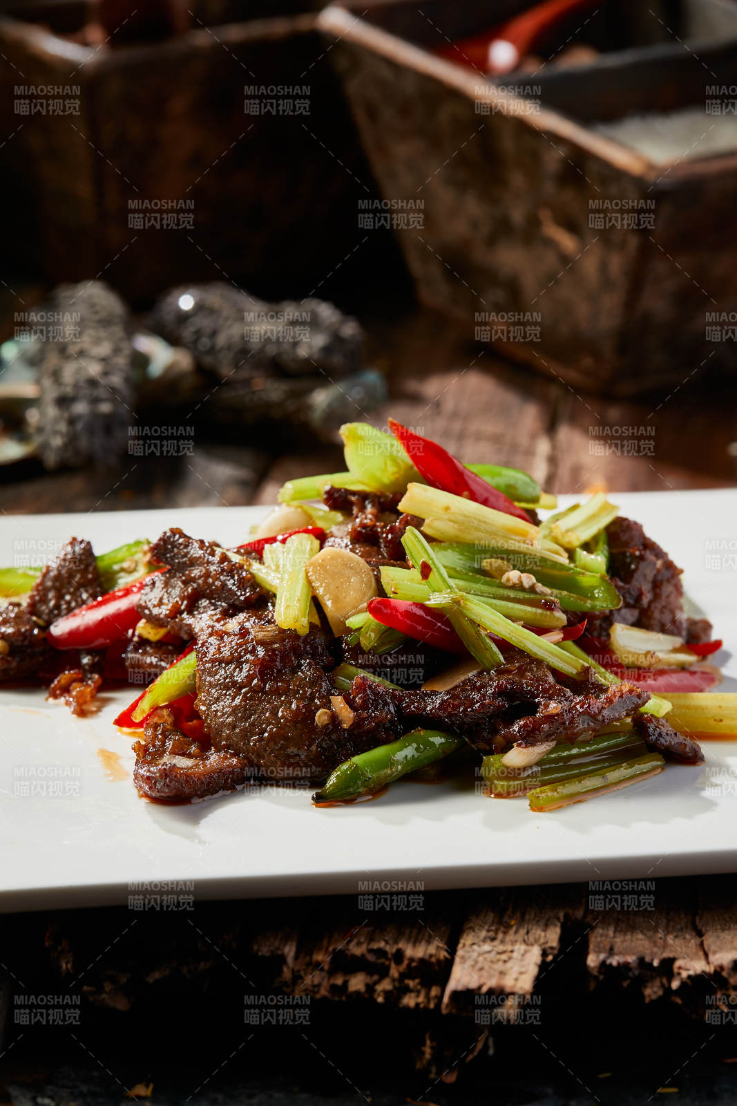 湘味小炒猪肝图片