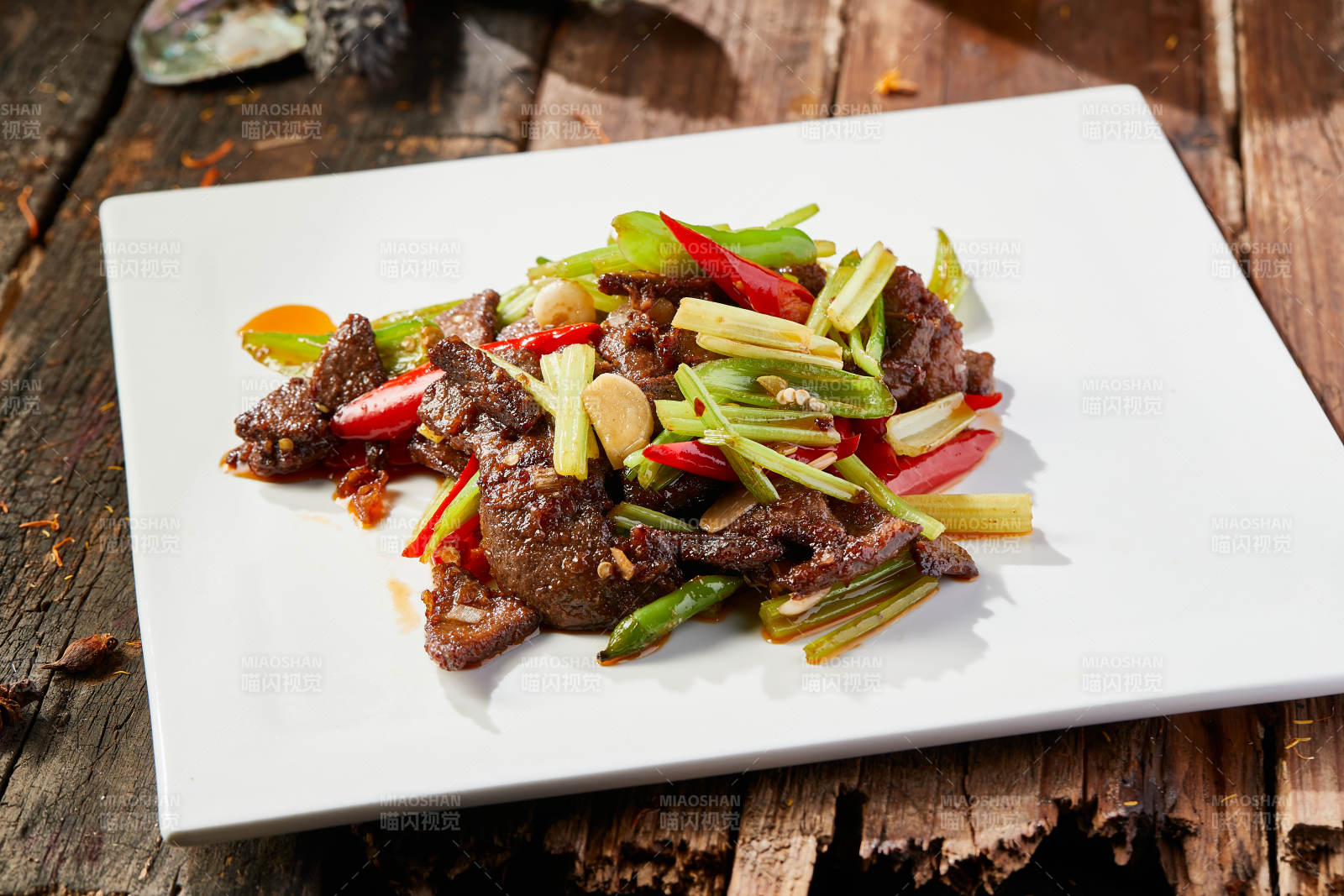 湘味小炒猪肝图片