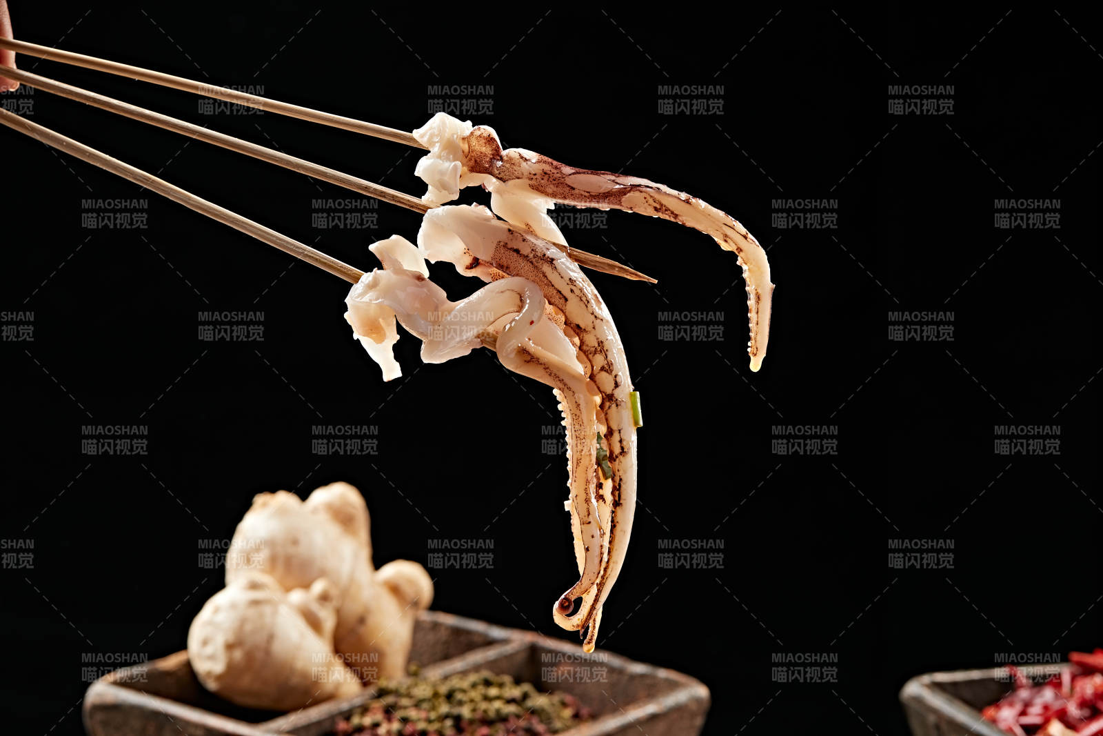 成都串串鱿鱼须图片