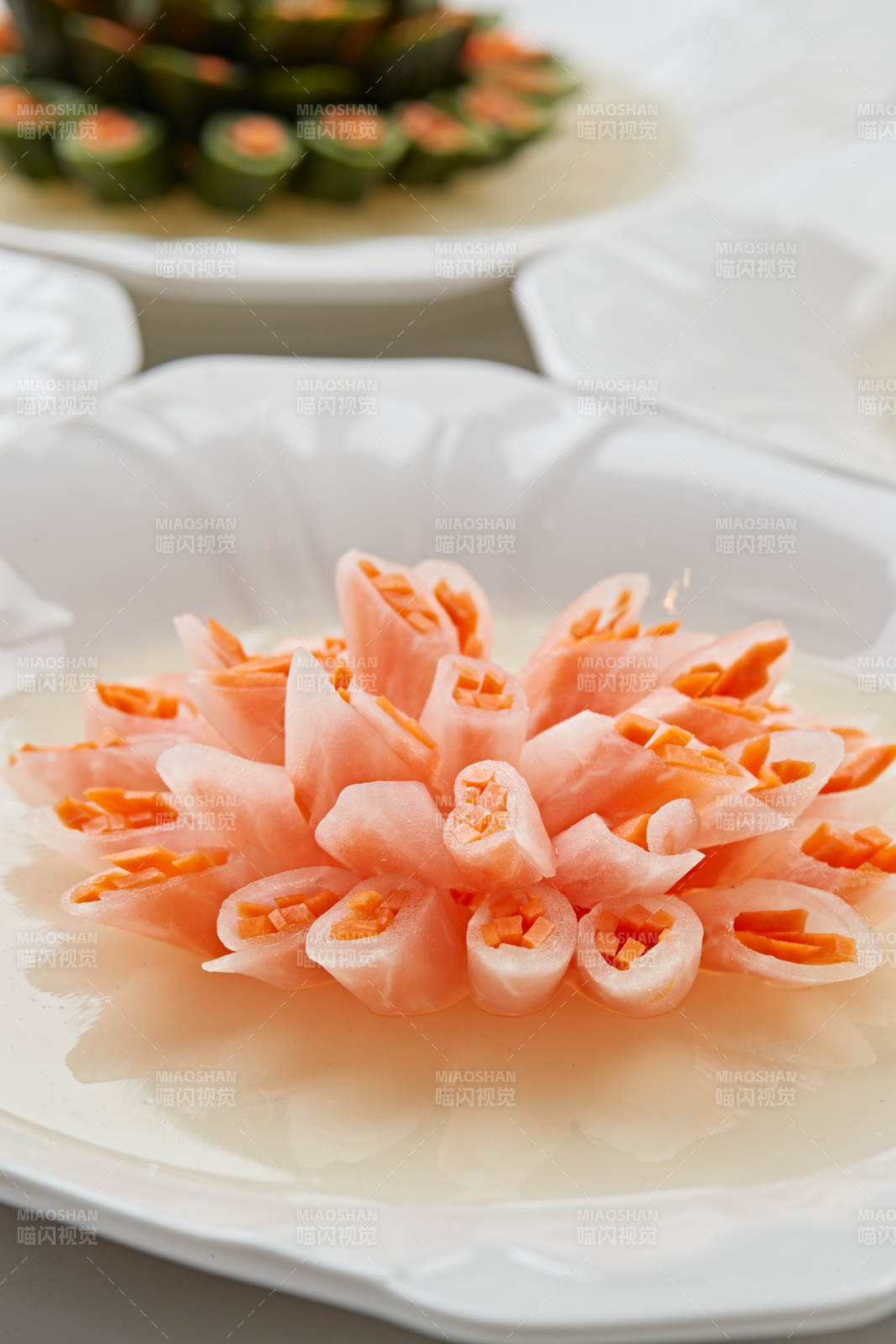 制作精美的艺术凉菜图片