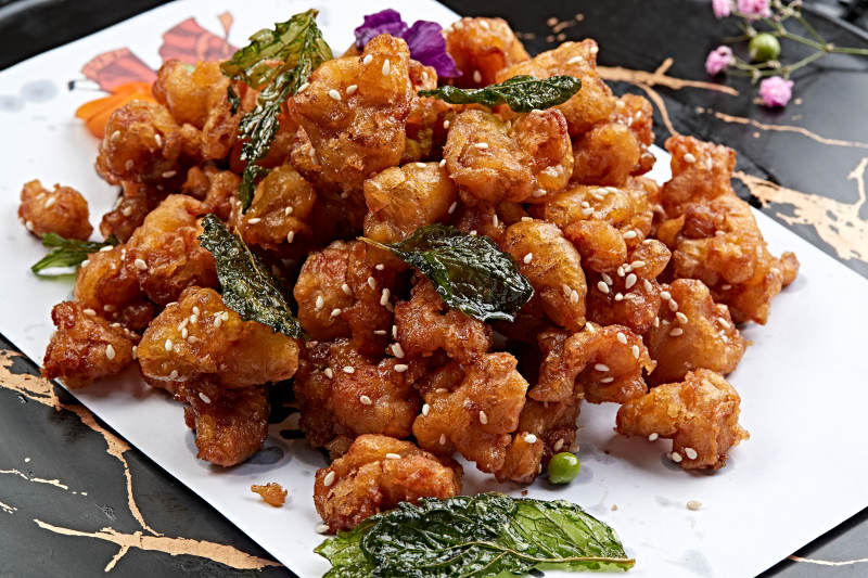 花千骨孜然油炸鸡脆骨掌中宝图片