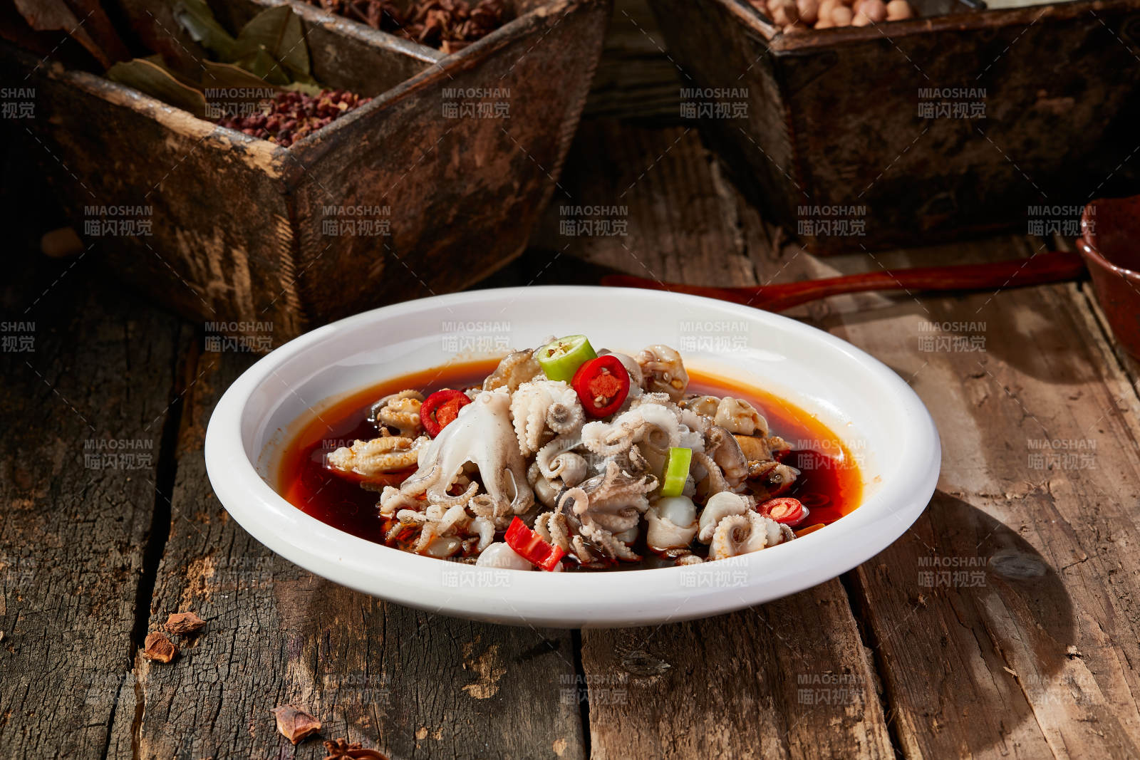 生淹海鲜小八爪图片