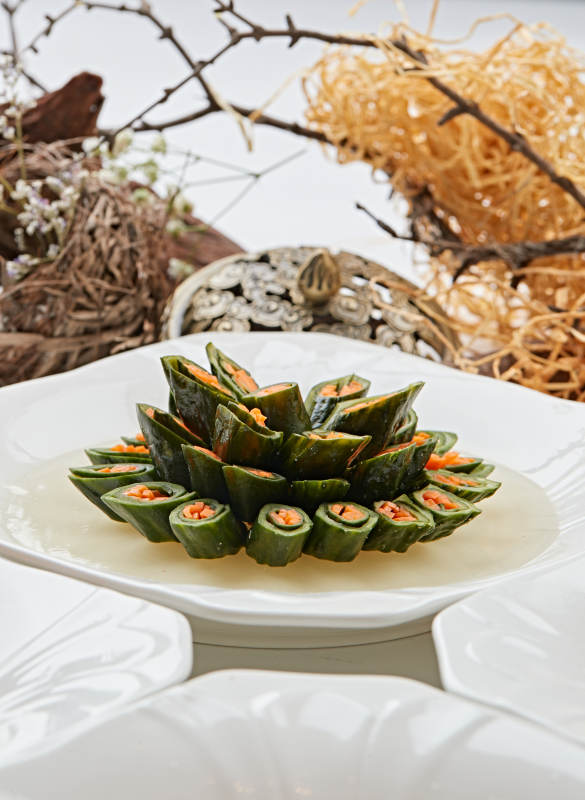 制作精美的艺术凉菜图片