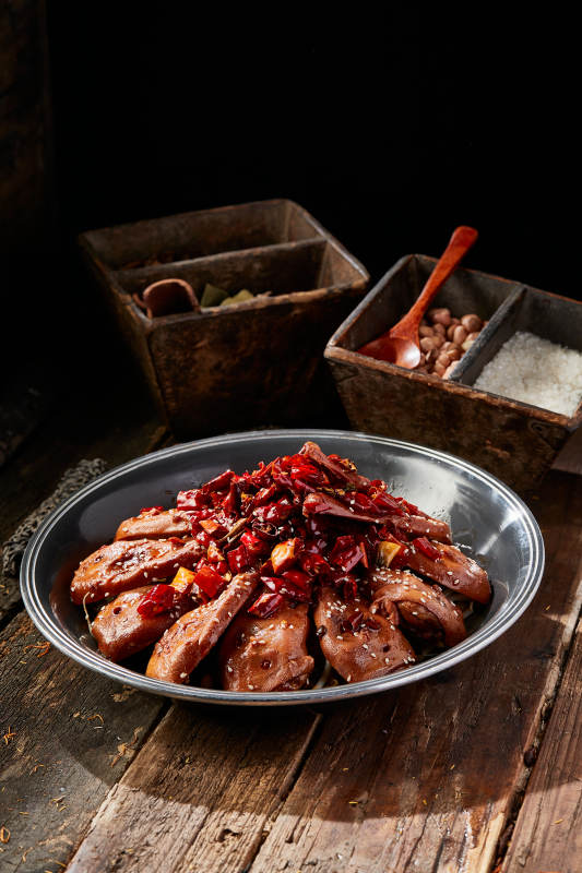 干锅香锅辣鸭头图片