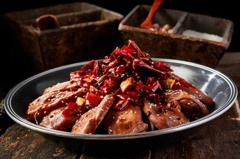 干锅香锅辣鸭头图片