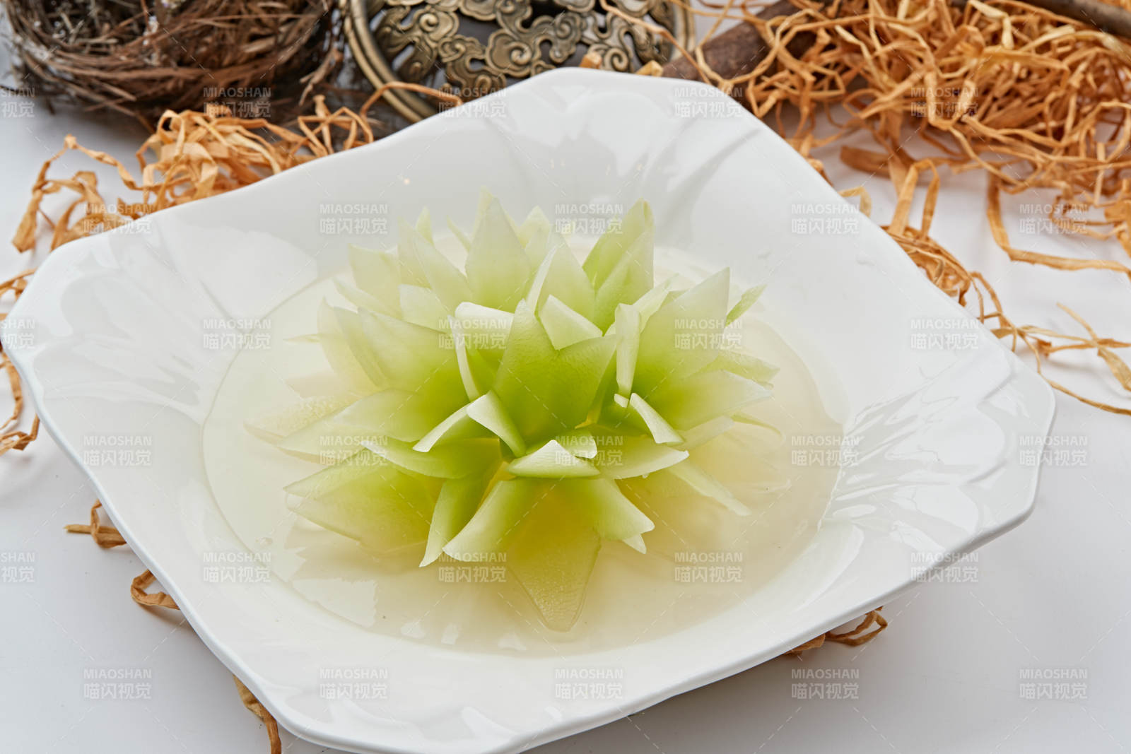 琼脂莲花白萝卜图片