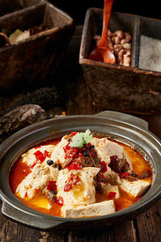 砂锅香辣炖豆腐图片