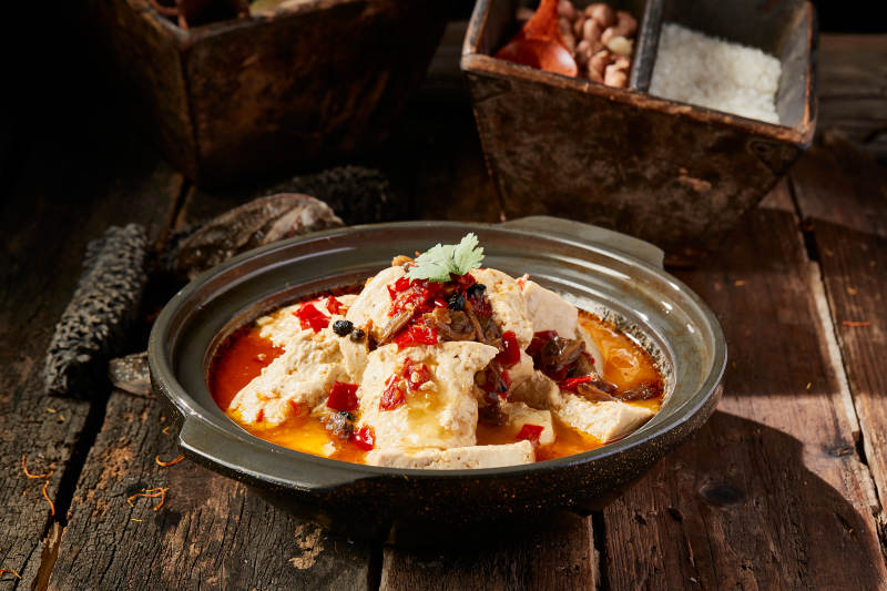 砂锅香辣炖豆腐图片