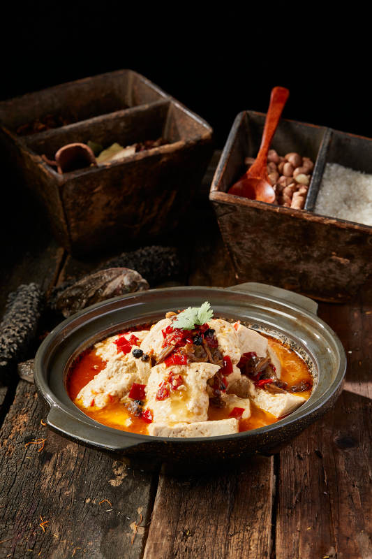 砂锅香辣炖豆腐图片