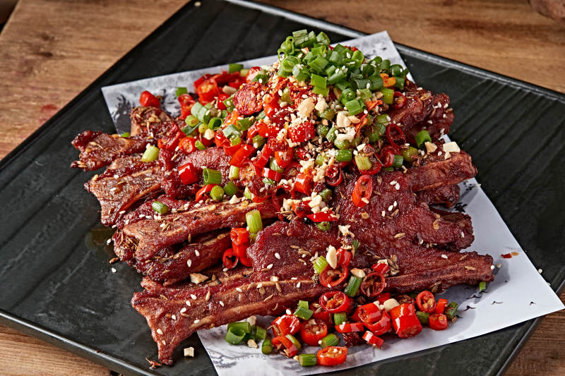 湘味米椒炸排骨图片