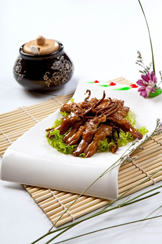飘香卤味鸭舌图片