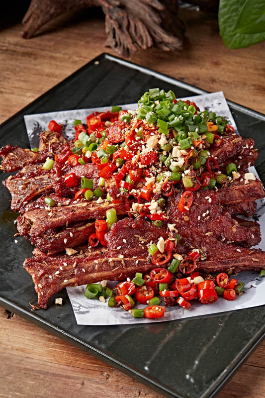 湘味米椒炸排骨图片