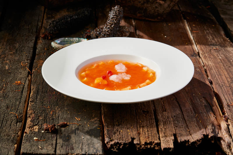 官府菜木瓜炖雪蛤图片