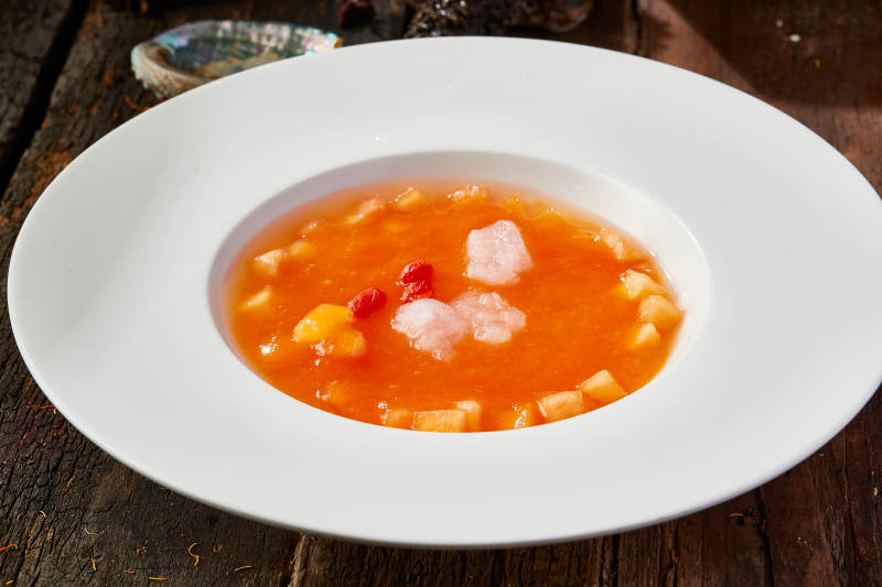 官府菜木瓜炖雪蛤图片