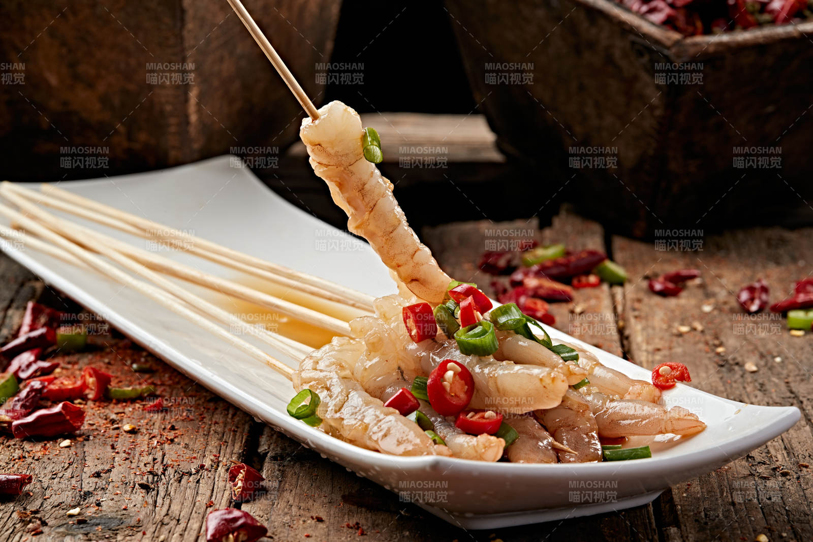 成都串串北极甜虾图片