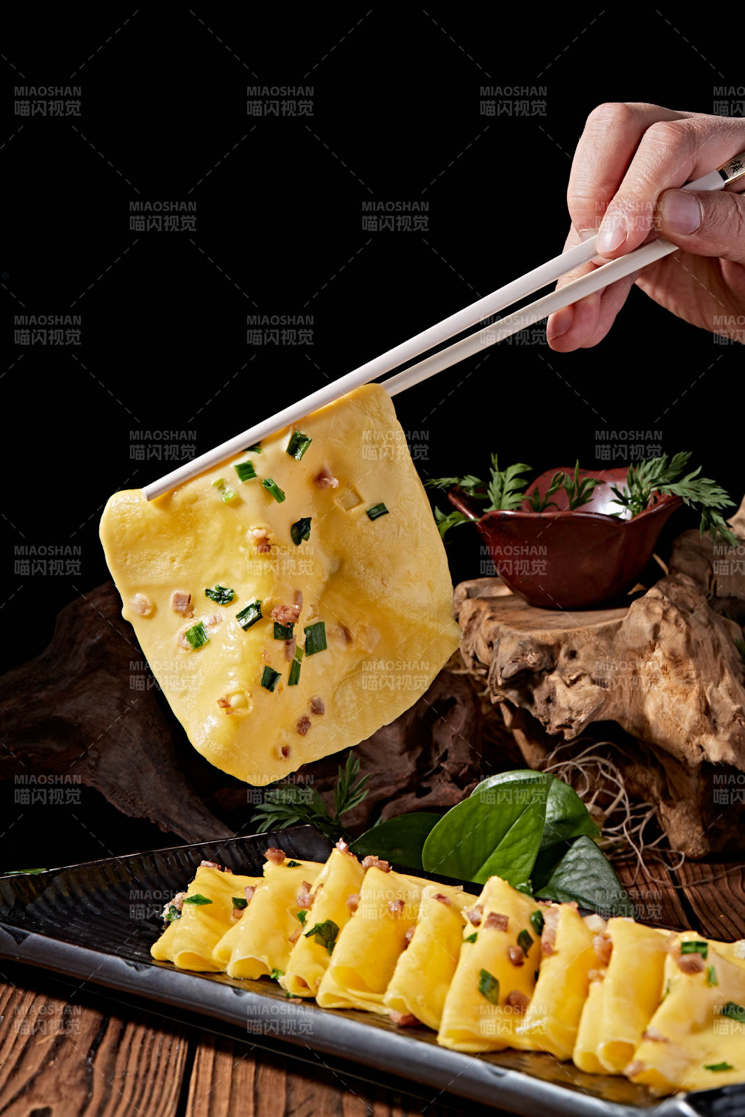 熏肉粗粮滩簧图片