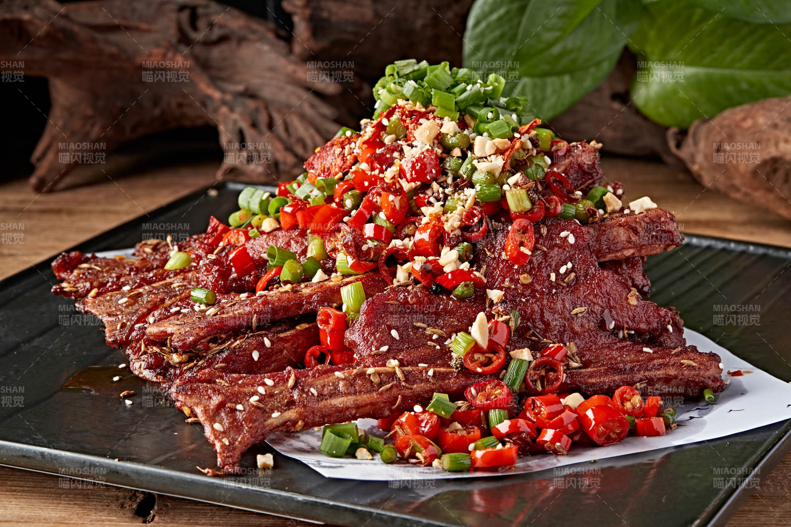 湘味米椒炸排骨图片