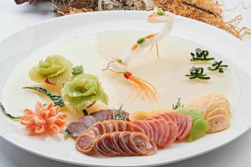 制作精美的艺术凉菜图片