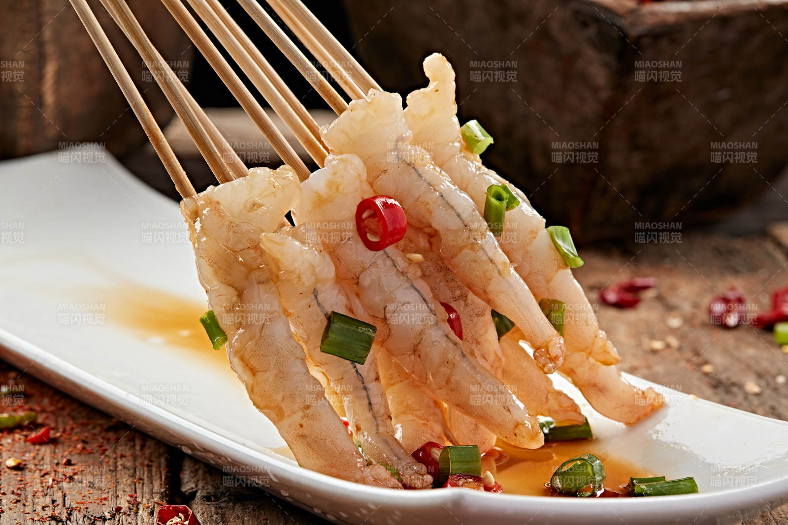 成都串串北极甜虾图片