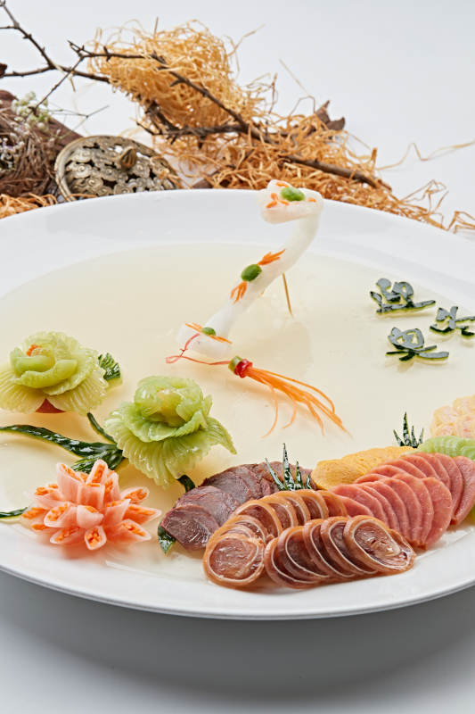 制作精美的艺术凉菜图片