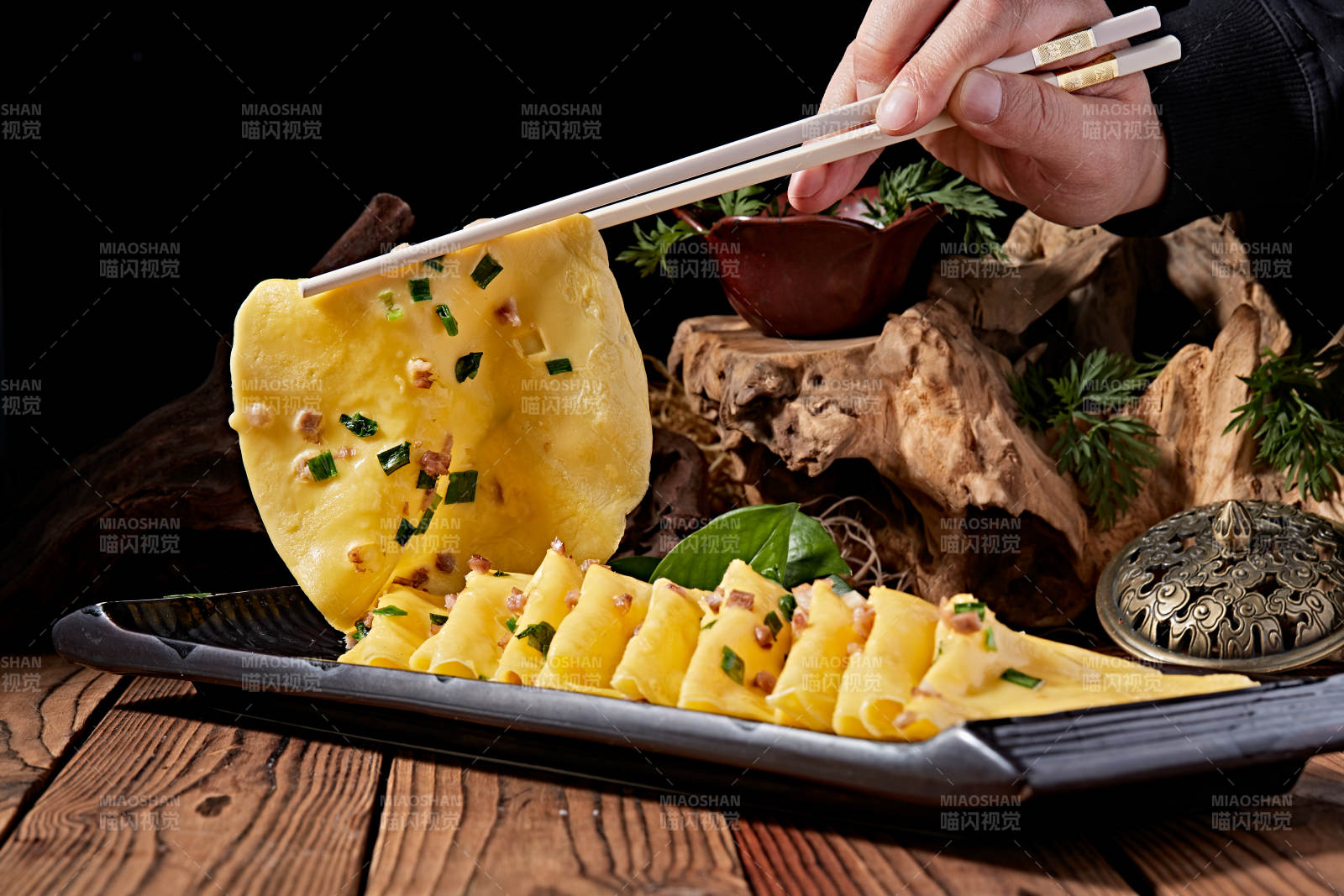 熏肉粗粮滩簧图片