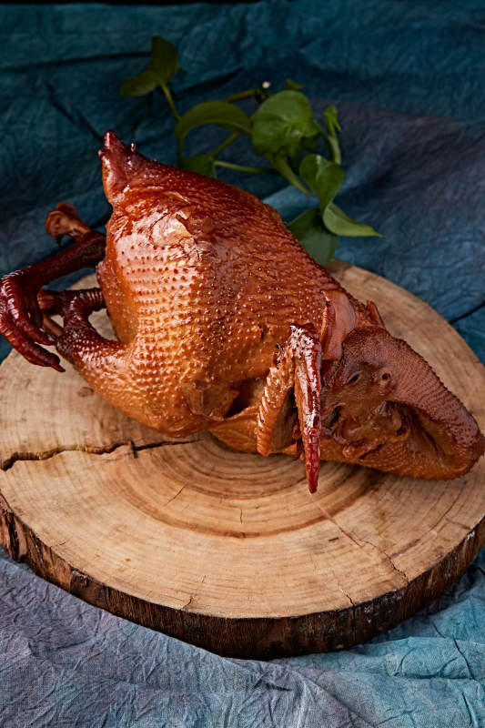 中餐美食熏酱烧鸡图片
