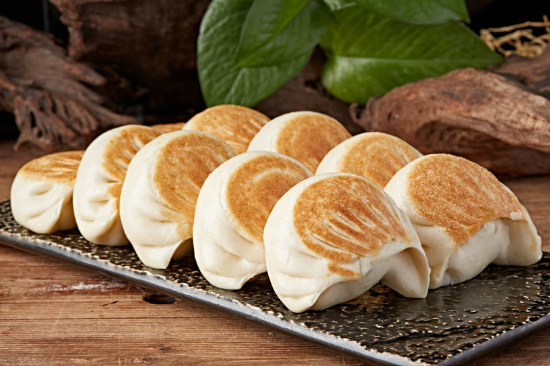 京味儿油煎馅盒子图片