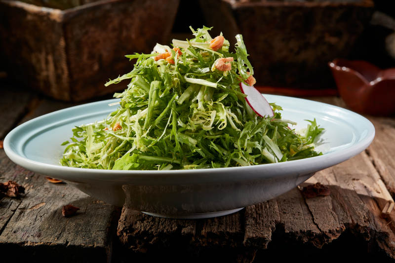 风味炝拌苦菊图片