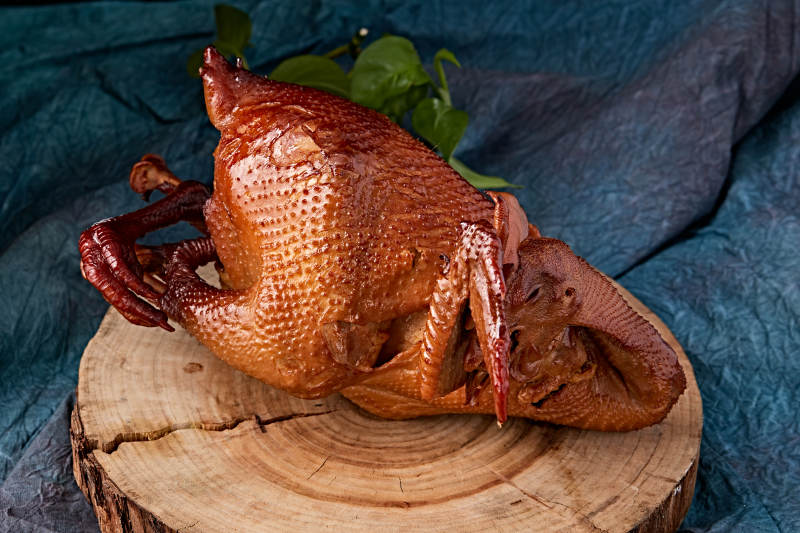 中餐美食熏酱烧鸡图片