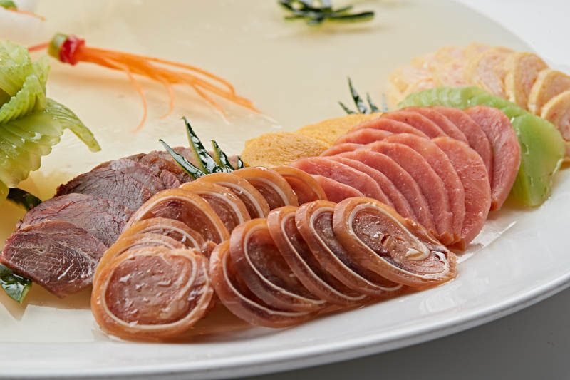 制作精美的艺术凉菜图片