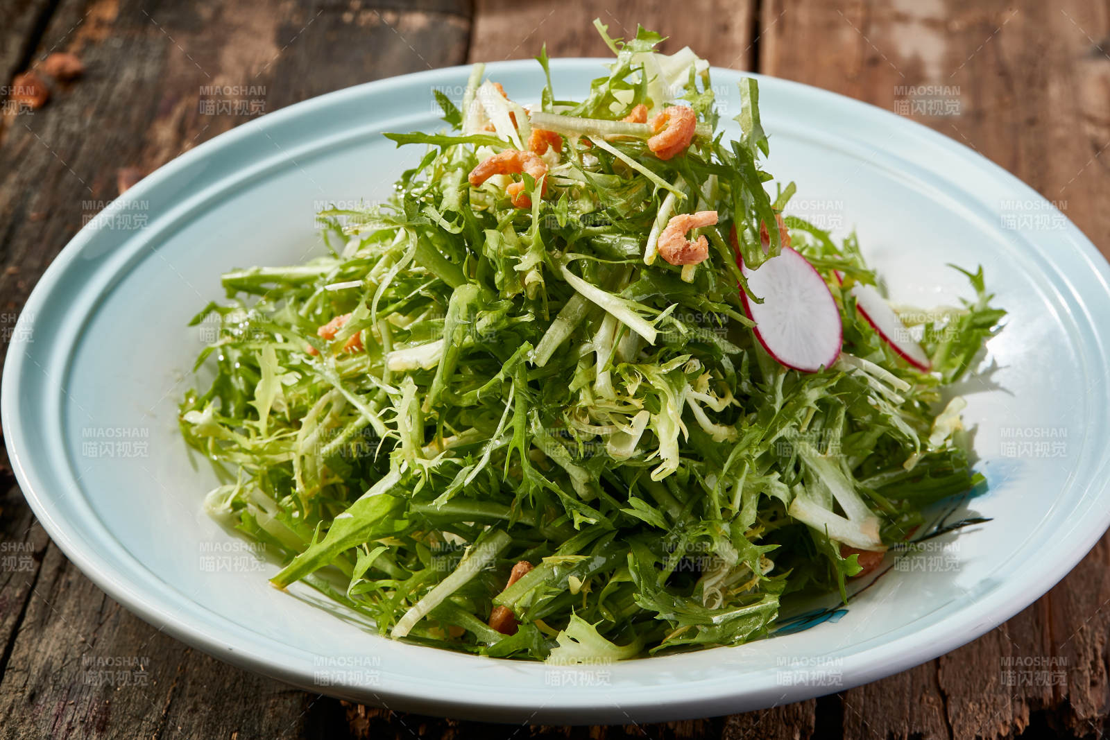 风味炝拌苦菊图片