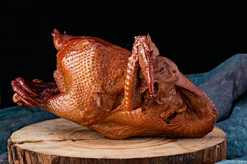 中餐美食熏酱烧鸡图片