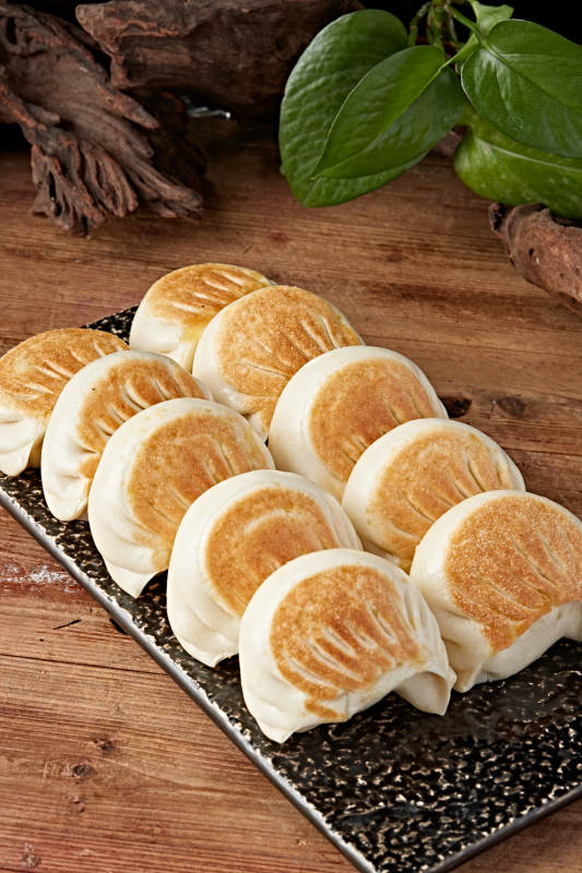 京味儿油煎馅盒子图片