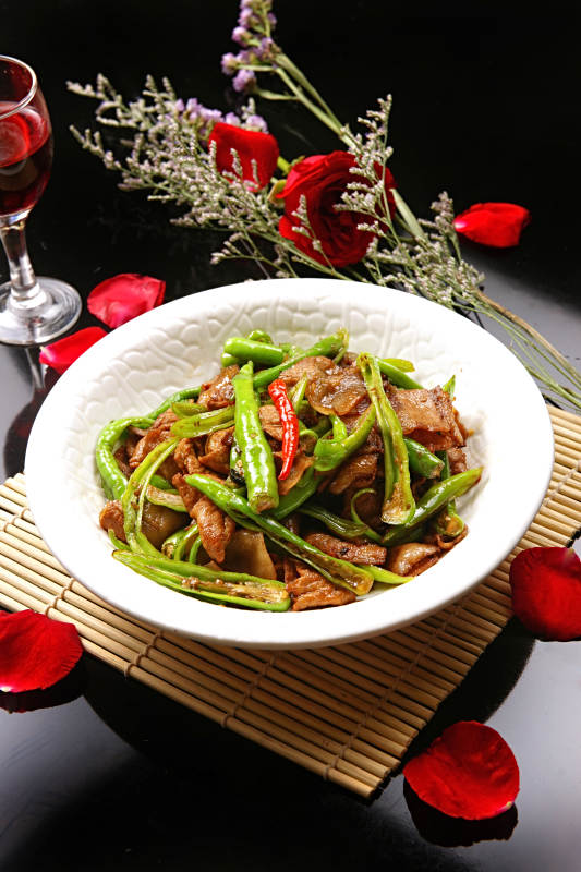 杭椒小炒肉图片