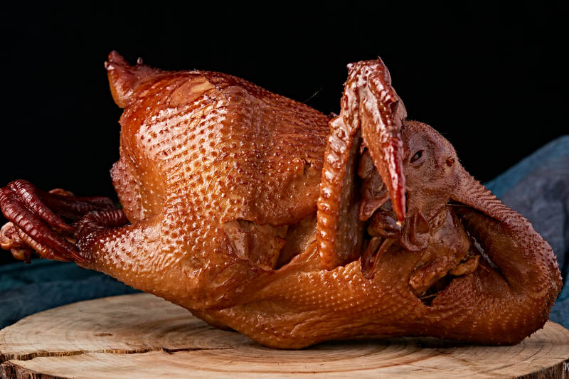 中餐美食熏酱烧鸡图片