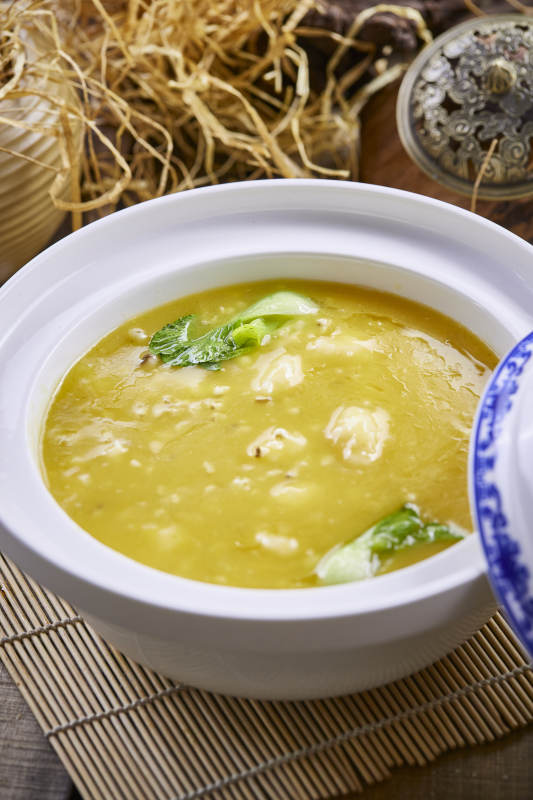 浓汤烩虾仁图片