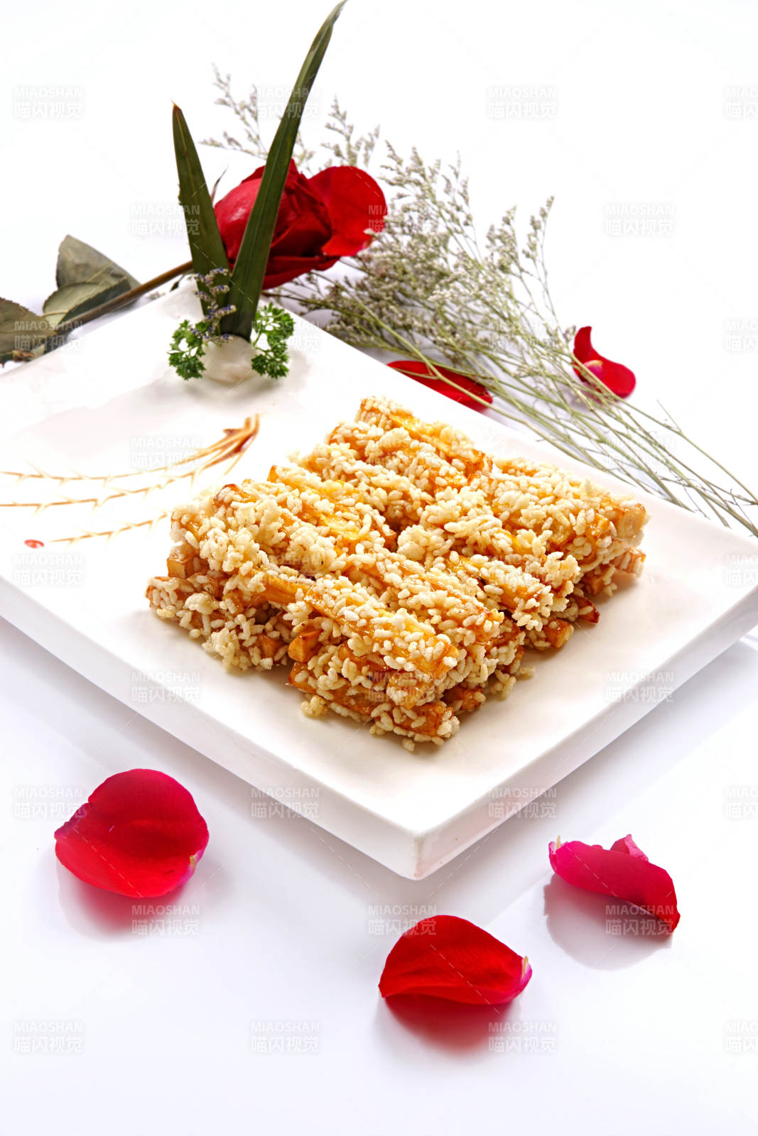 油炸糯米焗红薯图片