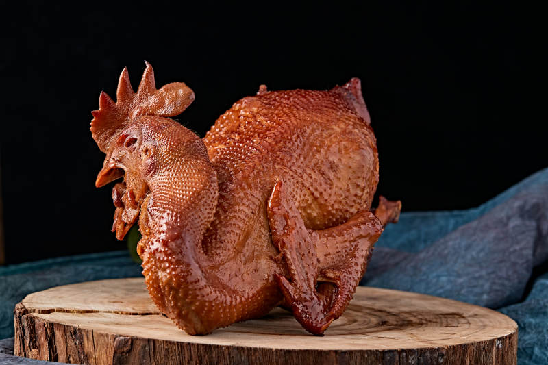 中餐美食熏酱烧鸡图片