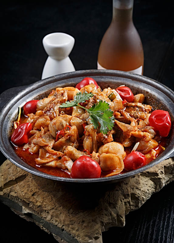 生啫砂锅美国大牛蛙图片