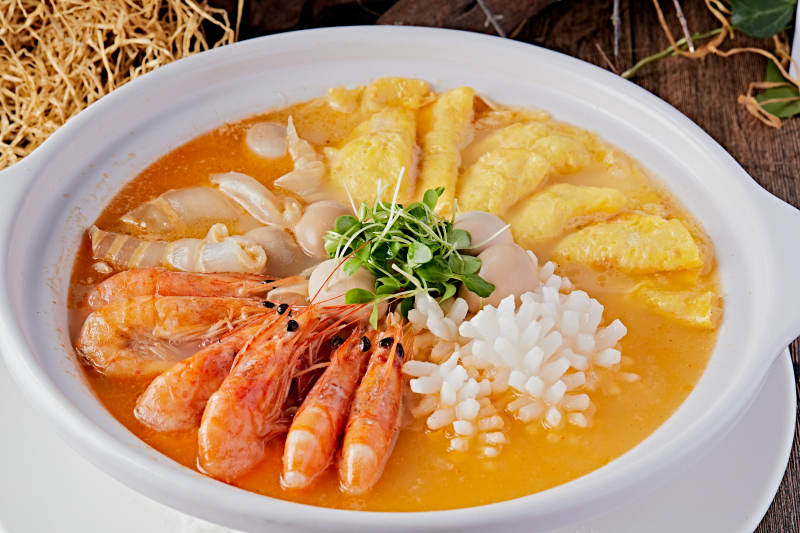 浓汤海鲜国宴烩图片