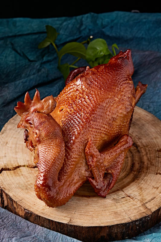 中餐美食熏酱烧鸡图片