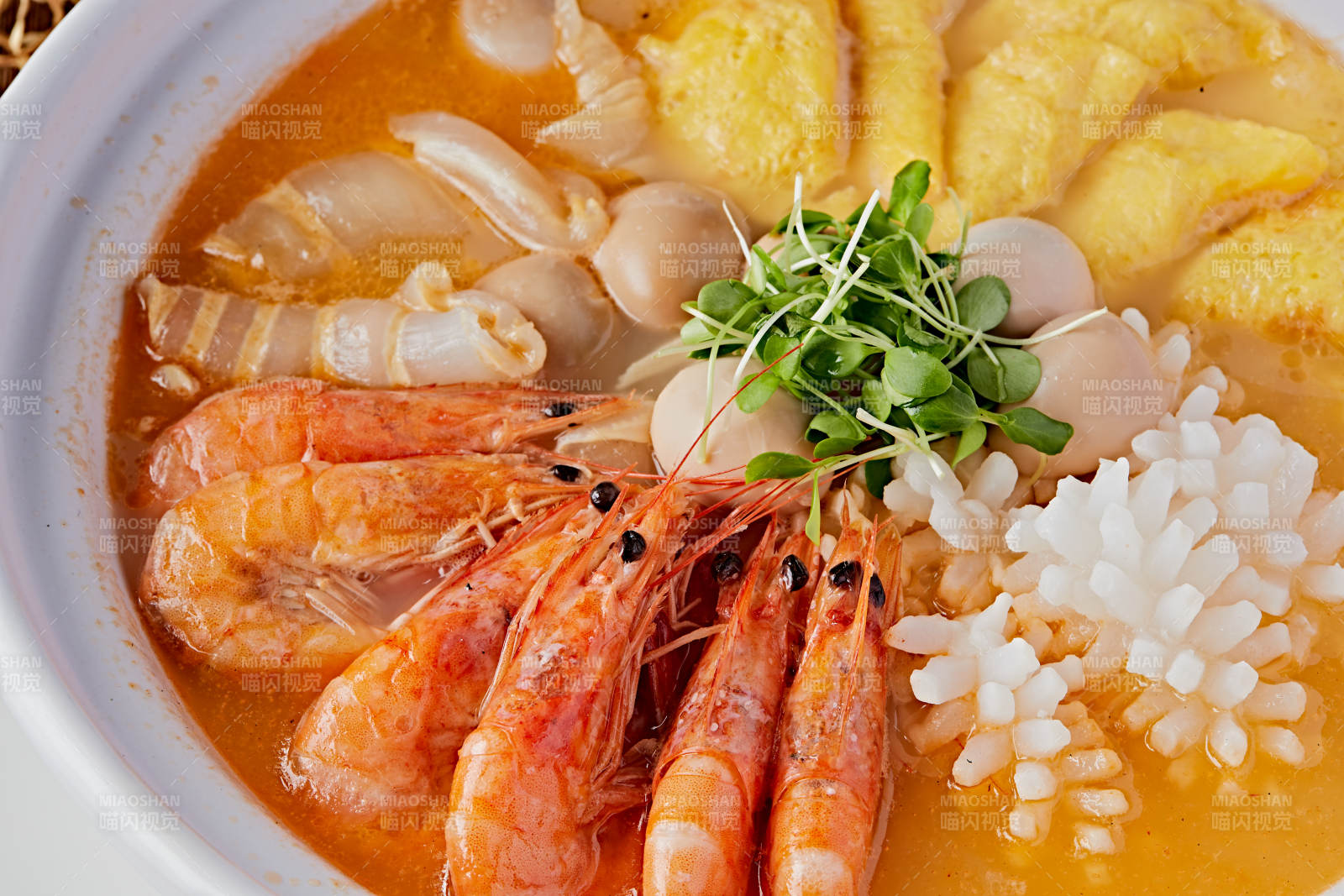 浓汤海鲜国宴烩图片
