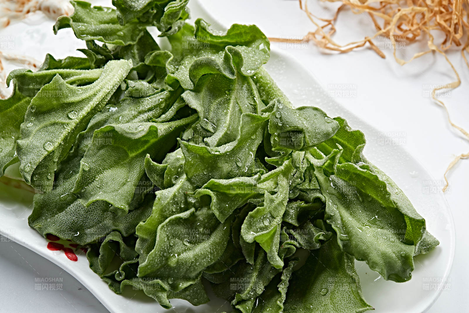 火锅食材鸡毛菜图片