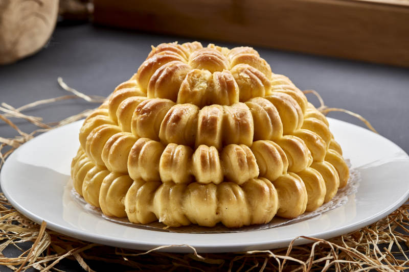 面点主食香烤大花馍花开富贵图片